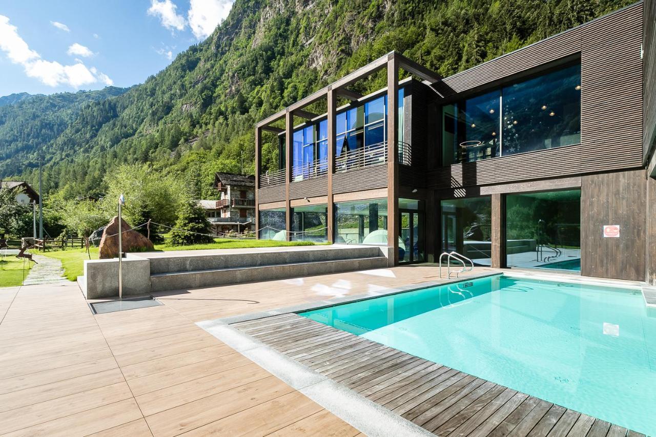 Hotel Nh Collection Alagna Mirtillo Rosso Exterior foto