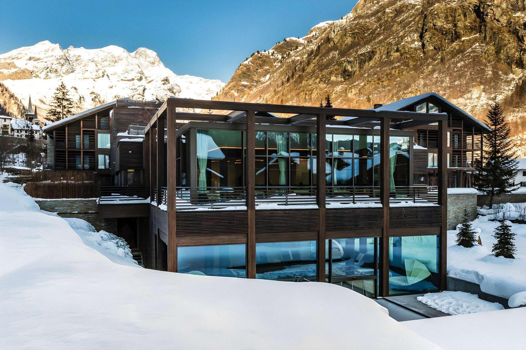 Hotel Nh Collection Alagna Mirtillo Rosso Exterior foto